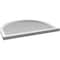 Ekena Millwork Round Top Surface Mount PVC Gable Vent w/ 2"W x 2"P Brickmould Sill Frame, 38"W x 30"H GVPRT38X3003SN - alternate 2